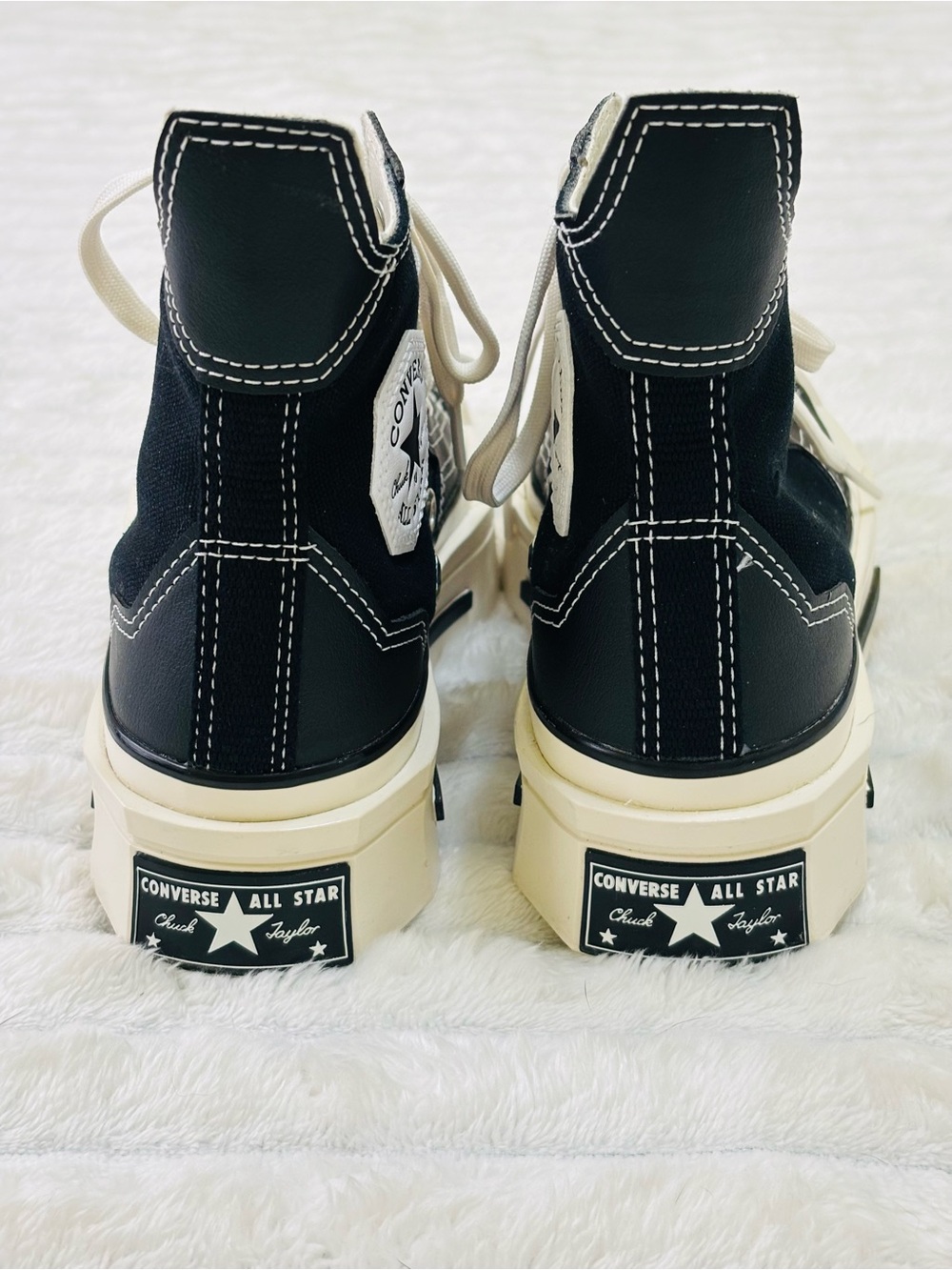 Converse Chuck 70 De Luxe Squared High Top Sneakers sz 5 - Picture 6 of 12